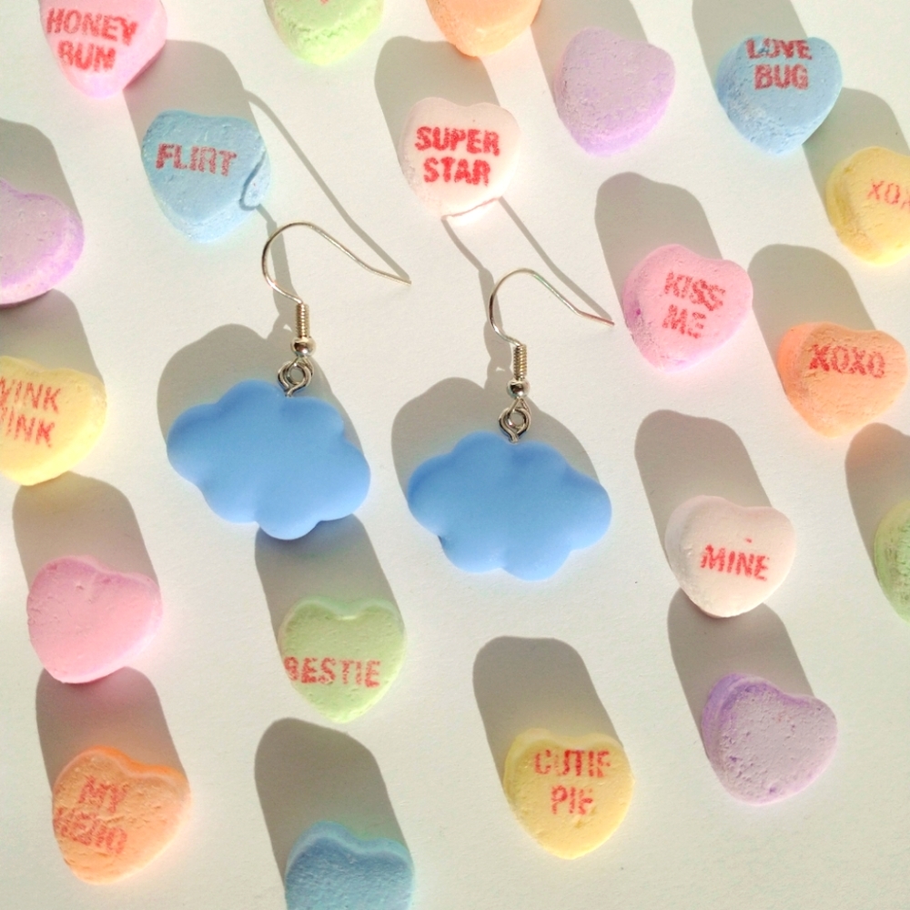 Blue Cloud Earrings